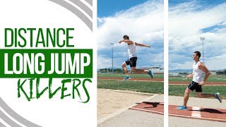 Long Jump Technique  Distance Killers amp How To Avoid Them [upl. by Enar]