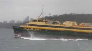 Wild Waves on Sydney Harbour [upl. by Aniloj]