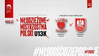 Lider Biofarm Swarzędz  1KS Ślęza BFD Wrocław 12 MMP U13K [upl. by Loredo18]