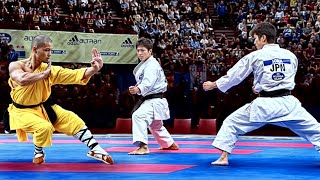 Shaolin Monk Kung Fu vs Karate Master vs Taekwondo Champion  Who Wins [upl. by Rehpotsirh]