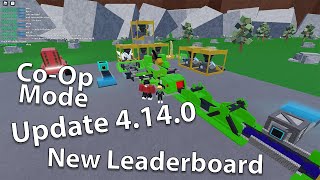 Roblox Factory Simulator  Update 4140 Added CoOp Mode to Play with Friends amp New Leaderboard [upl. by Ymac]