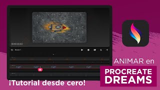 Como ANIMAR en PROCREATE DREAMS 📱✍🏻  Tutorial en Español [upl. by Nillek772]