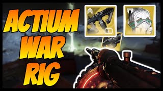 Destiny 2 Actium War Rig Titan Build [upl. by Drofyar]