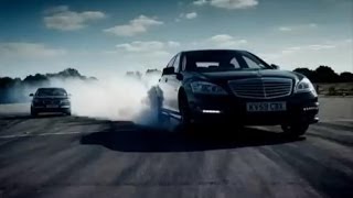 BMW 760Li vs Mercedes S63 AMG  Top Gear  BBC [upl. by Anina]