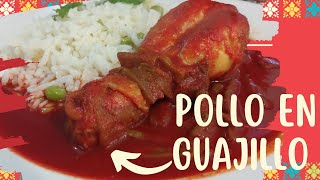 Pollo en Guajillo con Nopales [upl. by Kano677]