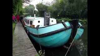 Jonge Freerk 1903 Dutch Barge  Skûtsje [upl. by Kcirded]