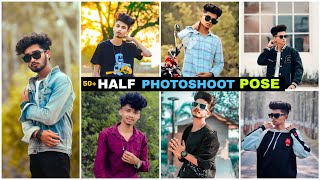 half photoshoot pose ideas for boys 🤫  halfpose photoshootideas sujitpatel [upl. by Aieki115]