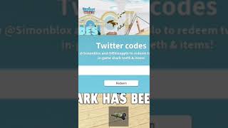 4 new codes in sharkbite classic like and sub pls can we gerñt 100 subs pls [upl. by Aciemaj10]