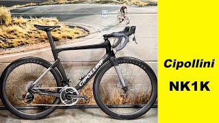 Cipollini NK1K włoska maszyna szosa aero koła rama carbon Sram RED [upl. by Leimaj]