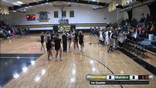 Donettes vs Malden JV amp Varsity Live Stream Replay [upl. by Nrev]