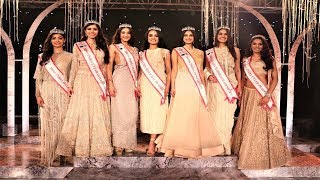 Miss India North 2019 Crowning Moments [upl. by Glynas505]