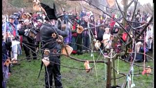 Chepstow Wassail amp Mari Lwyd 2015 [upl. by Calandria]