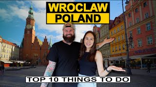 10 BEST Things to Do in WROCLAW POLAND Our Travel Vlog Guide Exploring the City 🇵🇱 [upl. by Adnamal567]