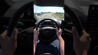 Ford Mustang MachE GT  very fast acceleration on German Autobahn  EPower 487PS [upl. by Natale]