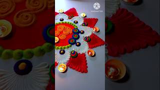 Navratri amp Diwali special rangoli design🌹🌹🌹 Laxmi paul rangoli  Dasara rangoli design 2024 [upl. by Aleron]