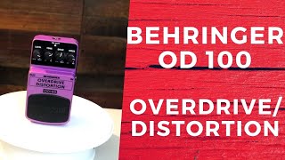 Behringer OD100 Demo amp Review [upl. by Sabec501]