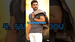 Allu arjun Top 10 Sauth Movies Hindi Dubbed 🔥💯 pushpa2 alluarjun shorts ytshorts telugucinema [upl. by Waterman]