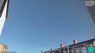 17th January 2024 Wallasey weather timelapsemp4 [upl. by Eleda]