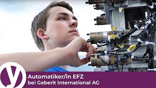 Lehre als Automatikerin bei Geberit International AG [upl. by Adnalay]