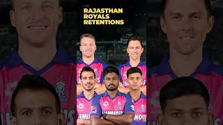 Retentions For Rajasthan Royals [upl. by Gunthar]