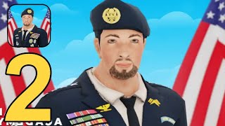 Military Academy 3D  Gameplay Walkthrough Part 2  AndroidiOS [upl. by Annaira]