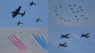 Trooping the Colour 2023 incredible flypast with 70 aircraft [upl. by Hael]