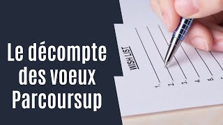 le décompte des voeux Parcoursup [upl. by Kalbli]