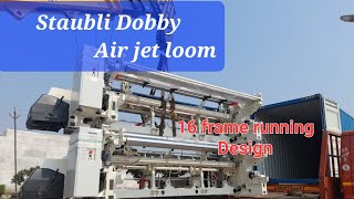 Dobby Design Fabric 16 frame Running [upl. by Ajak]