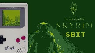 The Elder Scrolls V Skyrim  GAMEBOY 8BIT [upl. by Ellednahc277]