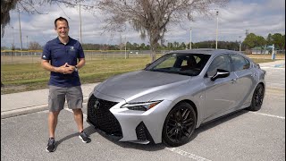 Is the 2021 Lexus IS 350 F Sport a performance sedan worth the price [upl. by Seldon301]