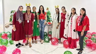 Christmas Celebrations  Broadridge Hyderabad Office [upl. by Enayd713]