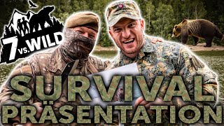 JAGDKOMMANDO SURVIVAL EXPERTE PACKT AUS  Die XXL PRÄSENTATION  7 Vs Wild Vorbereitung [upl. by Alroi]