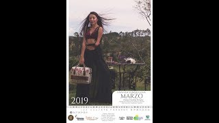 DANNA FORIGUA  CALENDARIO NATURAL BEAUTY 2018 [upl. by Goldfarb]