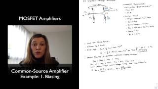 Example CS Amplifier Design  1 Biasing [upl. by Veronica]