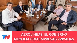 El Gobierno anunció que negocia con empresas para que “se hagan cargo de Aerolíneas” [upl. by Russ245]