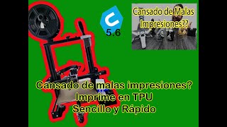 Cómo imprimir TPU  calibra tu impresora 3d y obtén excelentes resultados [upl. by Aisek]