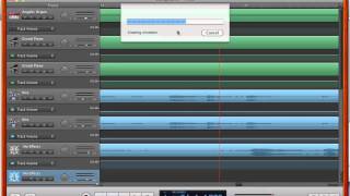 Creating WAV files in GarageBand [upl. by Fiedler230]