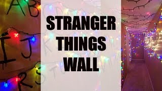 Stranger Things Wall My Hallway [upl. by Edualcnaej]