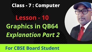 Lesson 10 Graphics in QB64 Explaination in Hindi Part 2 [upl. by Ayifa]