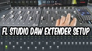 How To Setup DAW Controller EXTENDER In FL Studio 21 amp 24 [upl. by Eidnim]