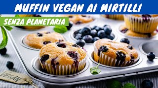 Muffin vegan ai mirtilli [upl. by Naaitsirhc140]