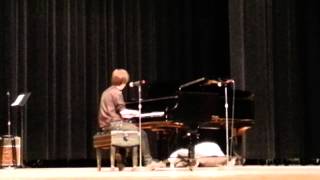 Coldplays quotViva la Vidaquot performed by Cameron Neader at Central High School Talent Show [upl. by Ahtnamas481]