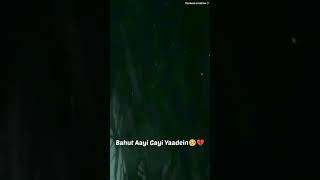 Bahut Aayi Gayi yaadein song status video🥺💔 Marjaavaan movie sad💯dialogue status video🥀✨ [upl. by Elesig919]