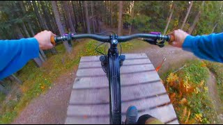 Herbstlichen Laps im Bikepark Brandnertal [upl. by Yeloc421]