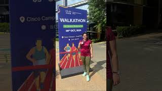 Walkathon wearecisco cisco explorepage youtubeshorts ytshorts trending [upl. by Shotton]