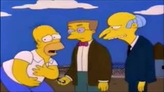 EVACUACION  EJEMPLO LO QUE NO SE DEBE HACER  LOS SIMPSONS [upl. by Alyda]