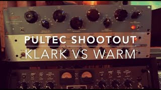 Pultec Shootout Warm Audio EQPWA Vs Klark Teknik EQPKT Shred Shed [upl. by Pamella]