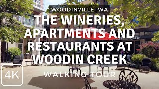 Exploring Woodin Creek Village Woodinville’s New Luxury Living and Dining Complex [upl. by Sholley]