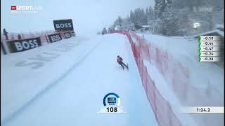 Aleksander Aamodt Kilde  1 Platz  Abfahrt Kitzbühel 2023 [upl. by Faline384]