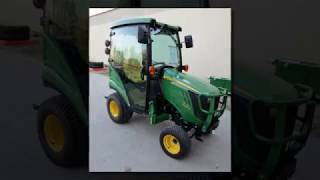 Mauser Cab on a Deere 1023E [upl. by Aimat]